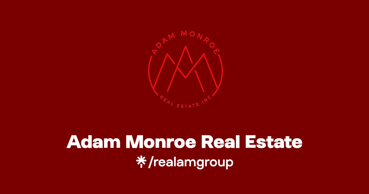 Adam Monroe Real Estate Instagram, Facebook Linktree