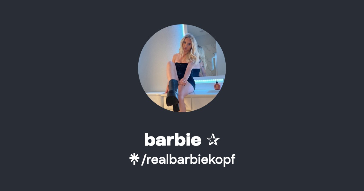 barbie - Find barbie Onlyfans - Linktree