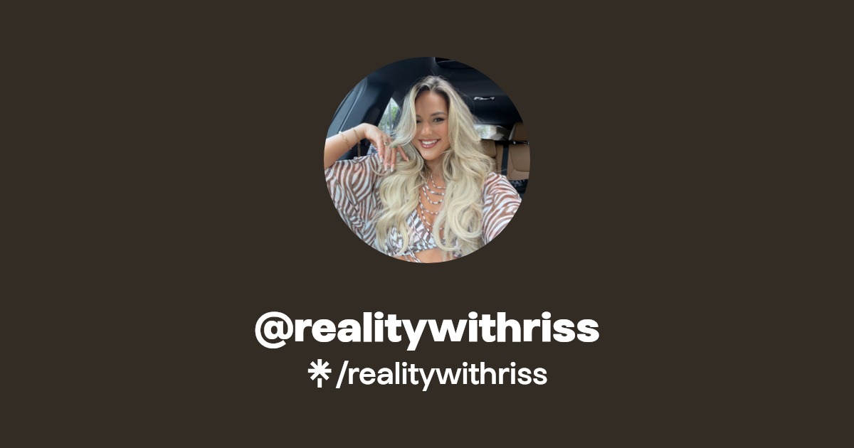 Riss - Find Riss Onlyfans - Linktree