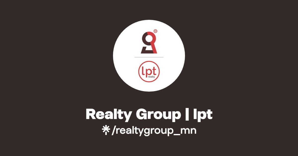 Realty Group Links Instagram, Facebook, TikTok Linktree