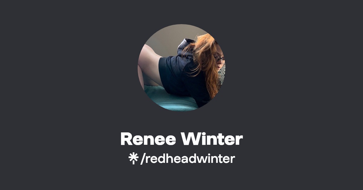 Renee Winter - Find Renee Winter Onlyfans - Linktree