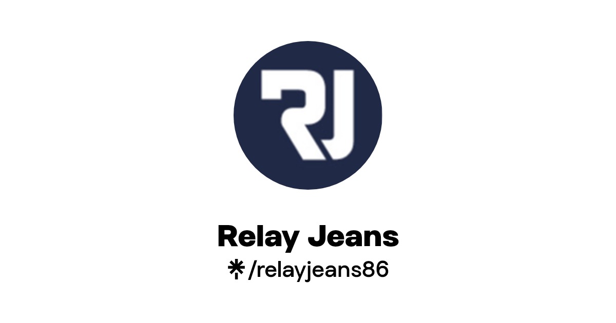 Relay Jeans Instagram, Facebook, TikTok Linktree