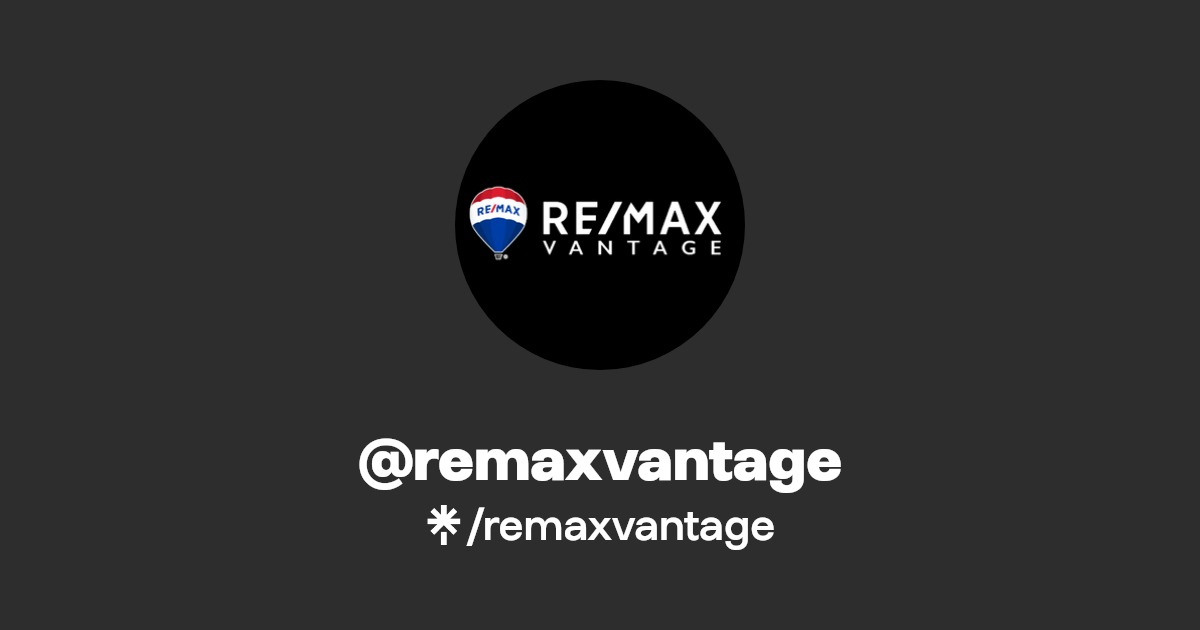 remaxvantage Instagram, Facebook Linktree