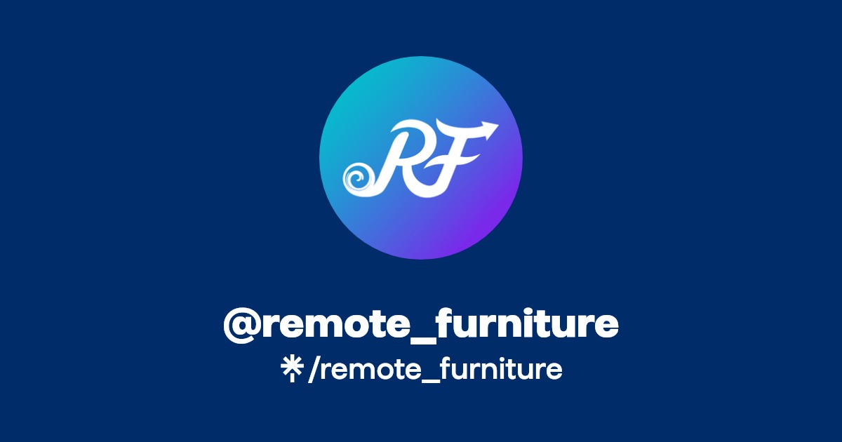remote_furniture Linktree