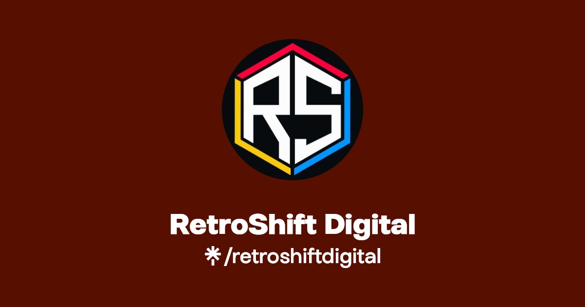 retroshiftdigital's link in bio Instagram and socials Linktree
