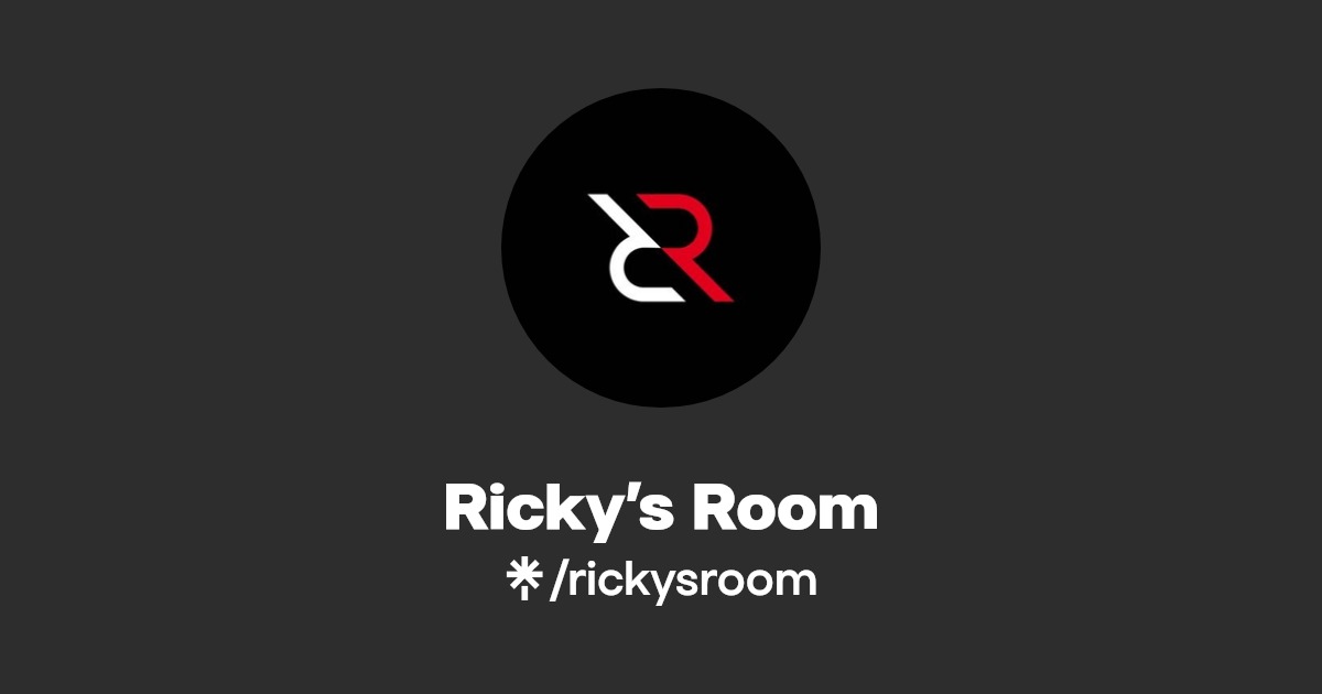 Ricky’s Room | Twitter, Instagram | Linktree