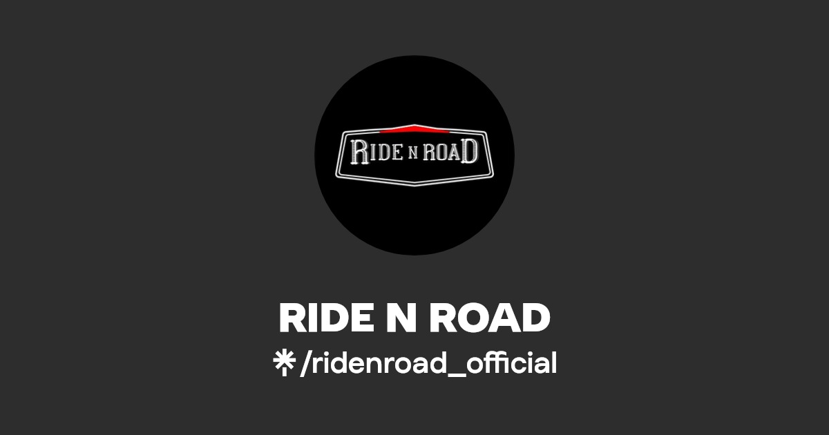 RIDE N ROAD Instagram Linktree