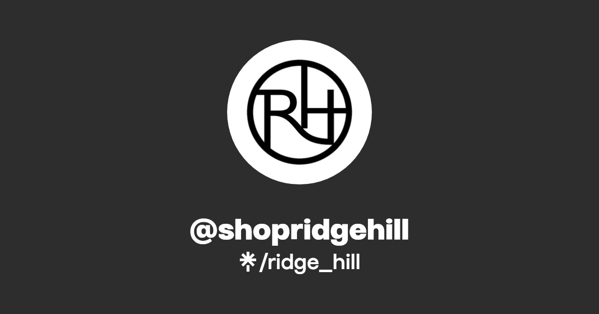 shopridgehill Linktree