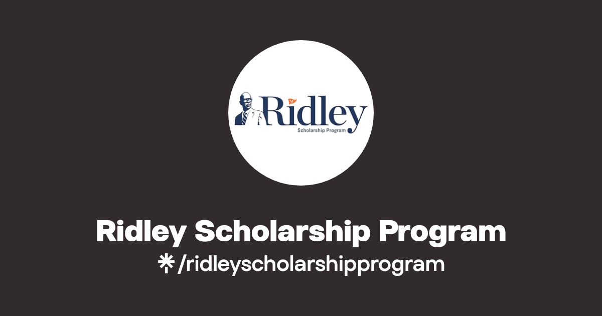 Ridley Scholarship Program Linktree