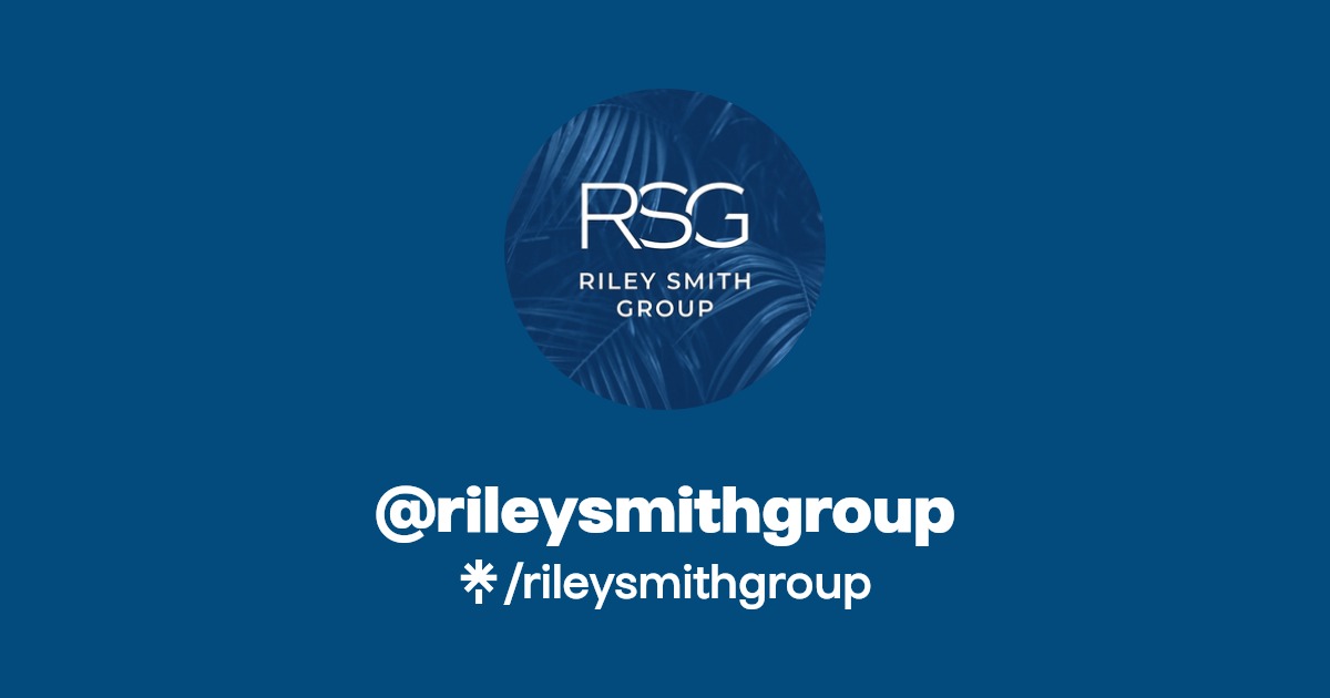 rileysmithgroup Instagram, Facebook Linktree
