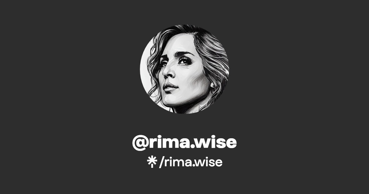 rima.wise - Find @rima.wise Onlyfans - Linktree