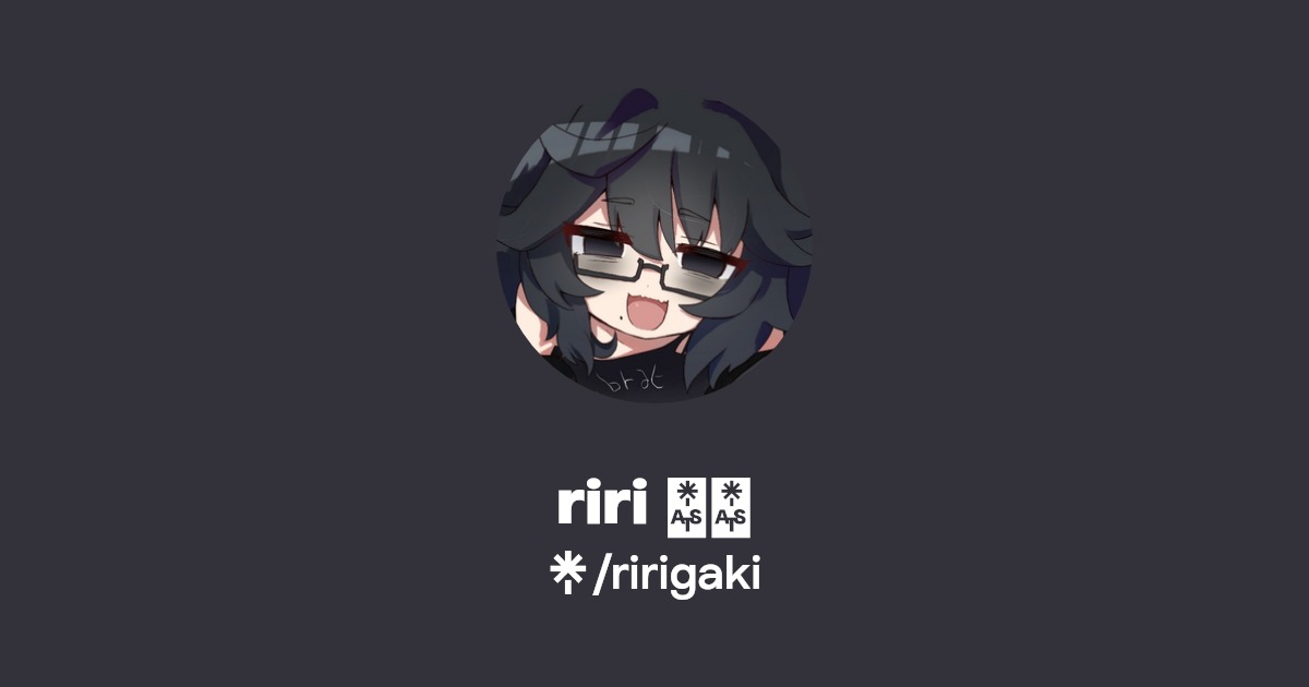 riri 🐀🍻 | Instagram, TikTok, Twitch | Linktree