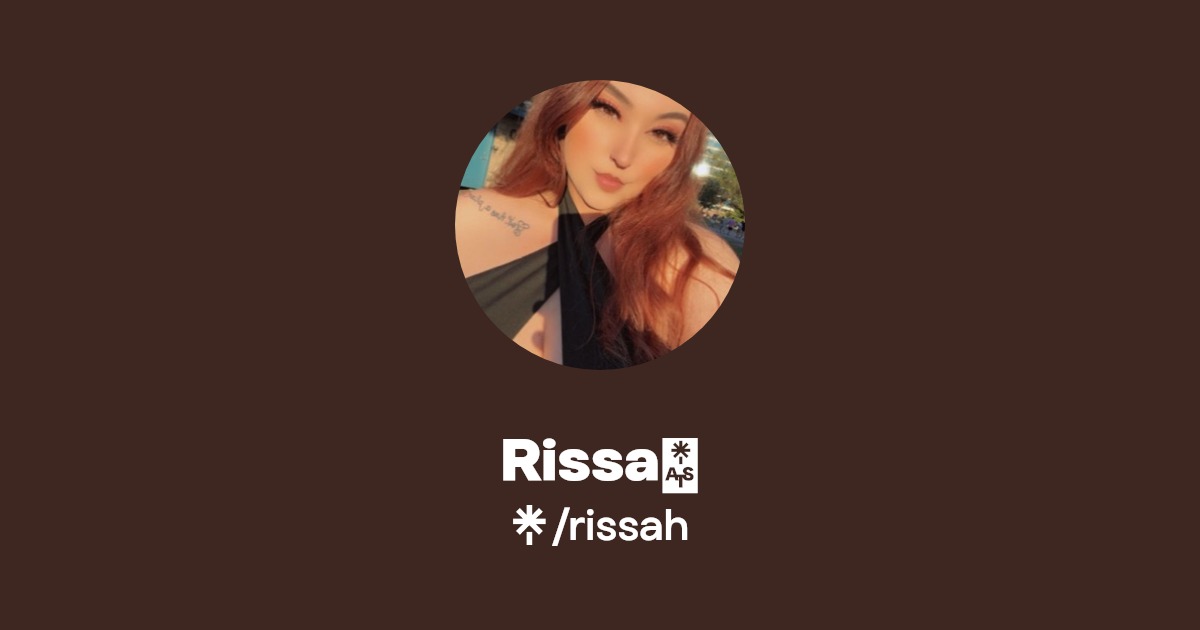 Rissa💋 - Find Rissa💋 Onlyfans - Linktree