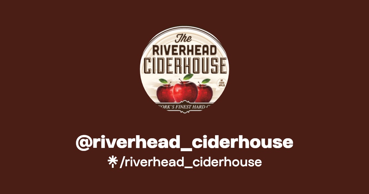 riverhead_ciderhouse Instagram, Facebook Linktree