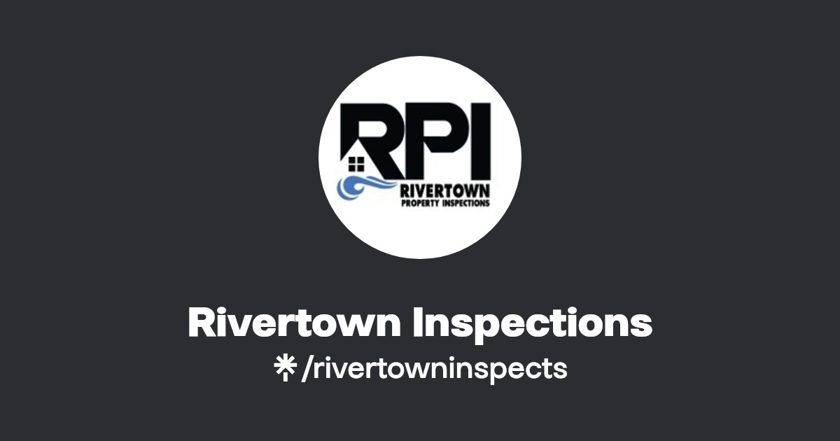 Rivertown Inspections Facebook Linktree