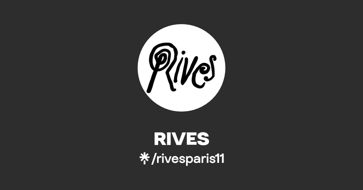 RIVES Listen on Spotify Linktree