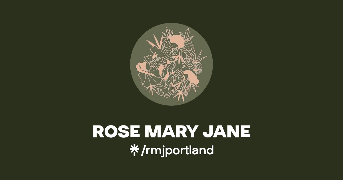 ROSE MARY JANE Instagram Linktree