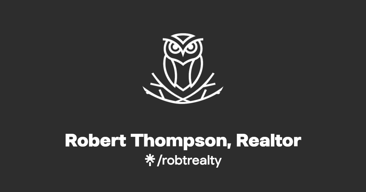 Robert Thompson, Realtor Instagram, Facebook Linktree