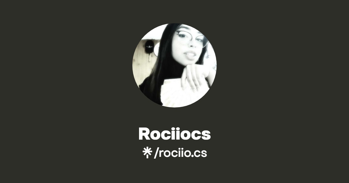 Rociiocs - Find Rociiocs Onlyfans - Linktree
