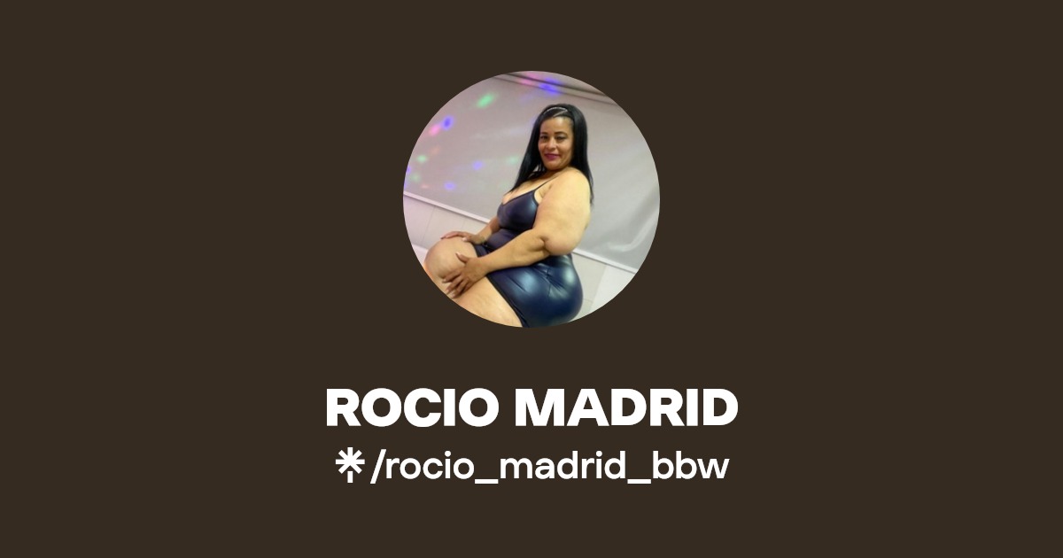 ROCIO MADRID - Find ROCIO MADRID Onlyfans - Linktree