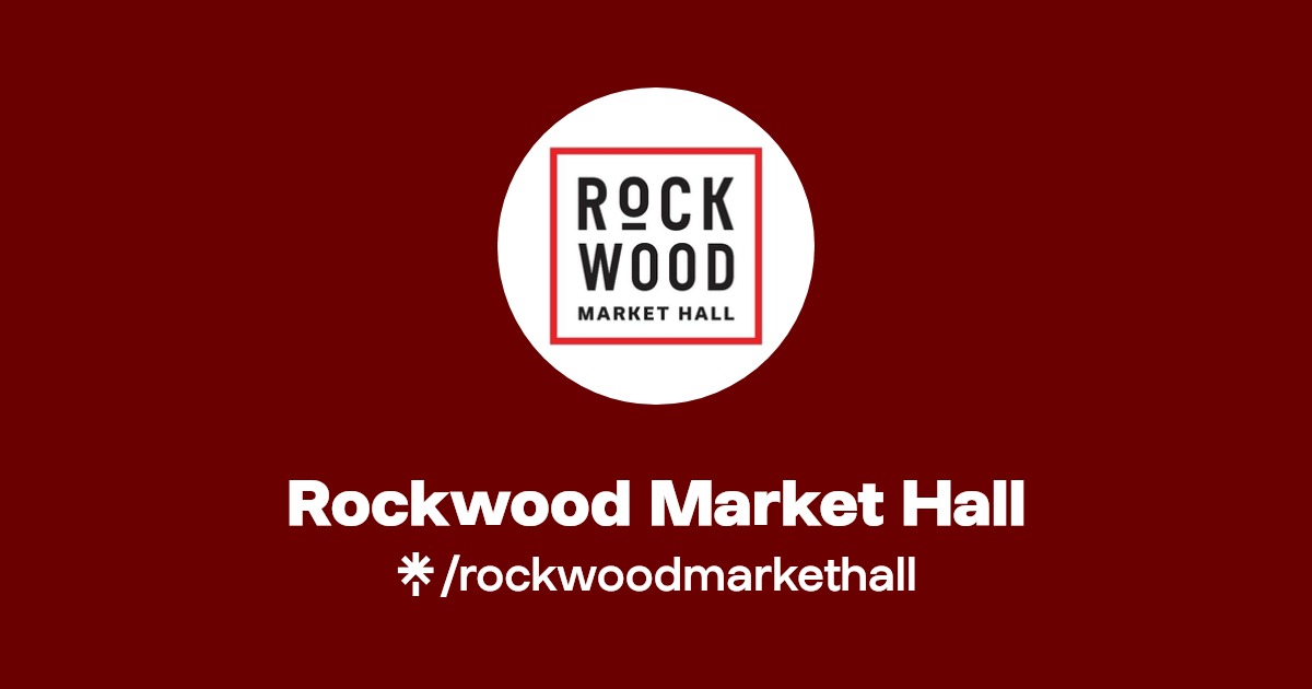 Rockwood Market Hall Instagram, Facebook Linktree