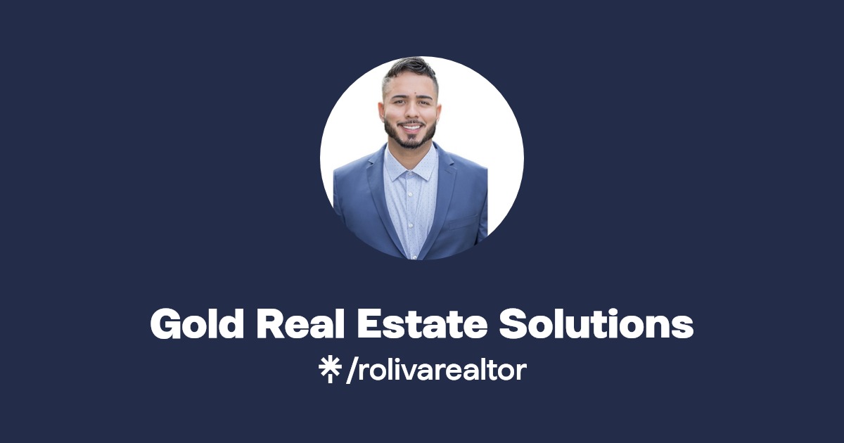 Gold Real Estate Solutions Instagram Linktree