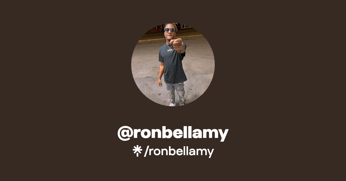 ronbellamy - Find @ronbellamy Onlyfans - Linktree