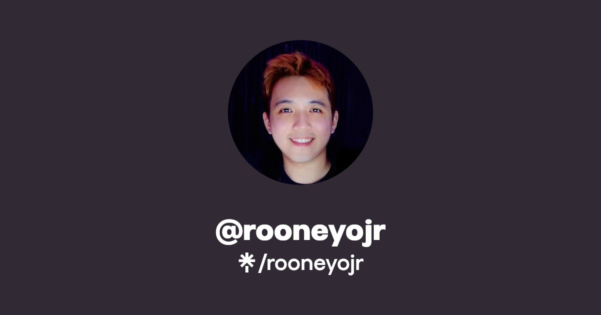 rooneyojr - Find @rooneyojr Onlyfans - Linktree