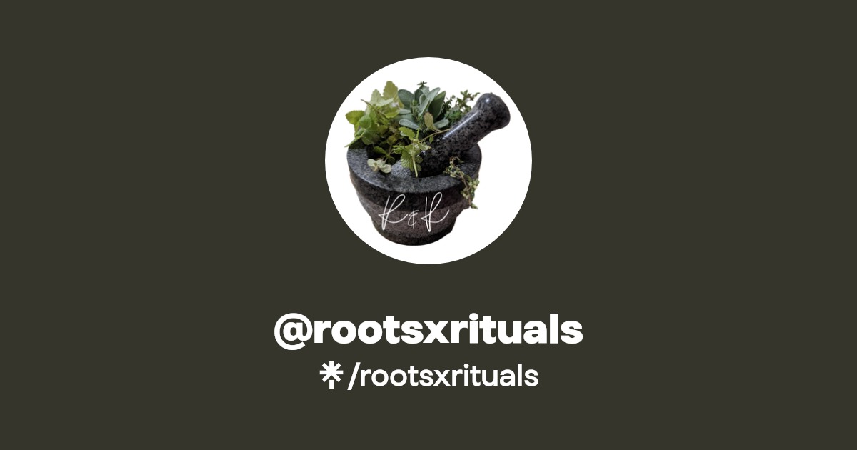 rootsxrituals Linktree