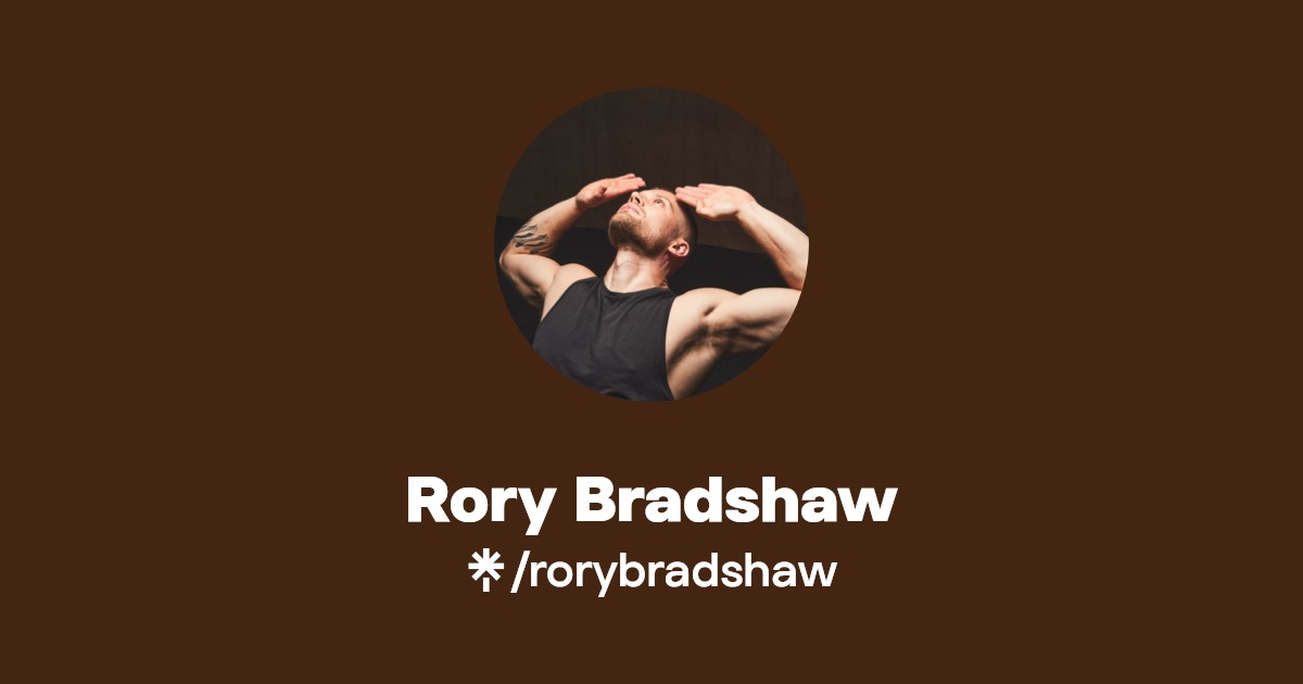 Rory Bradshaw Linktree