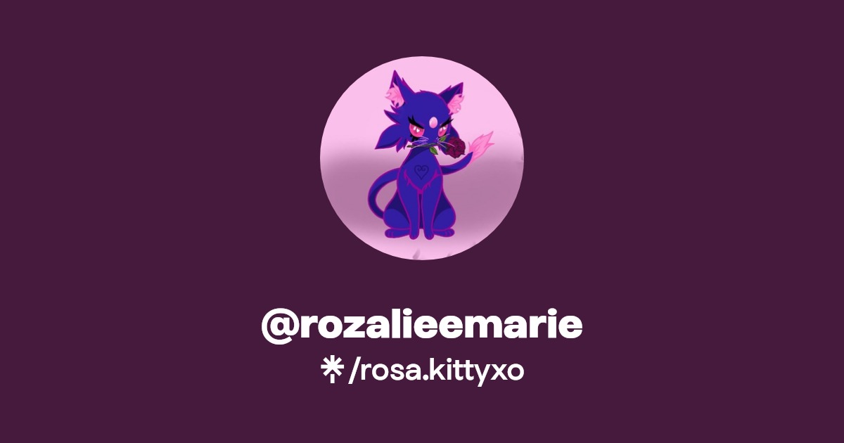 rosa.kittyxo | Instagram, Facebook, TikTok | Linktree
