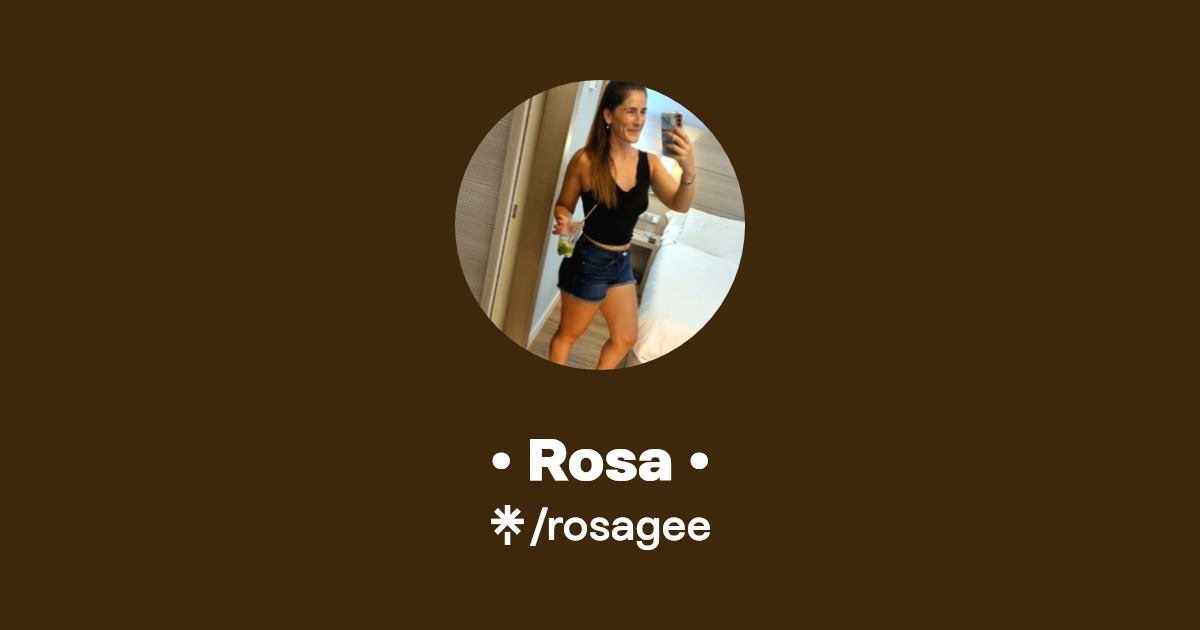 Rosa • - Find • Rosa • Onlyfans - Linktree