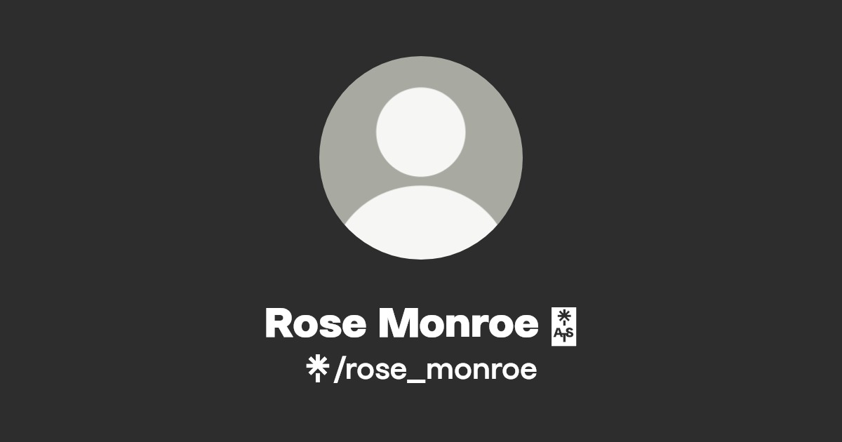 Rose Monroe 💕 - Find Rose Monroe 💕 Onlyfans - Linktree