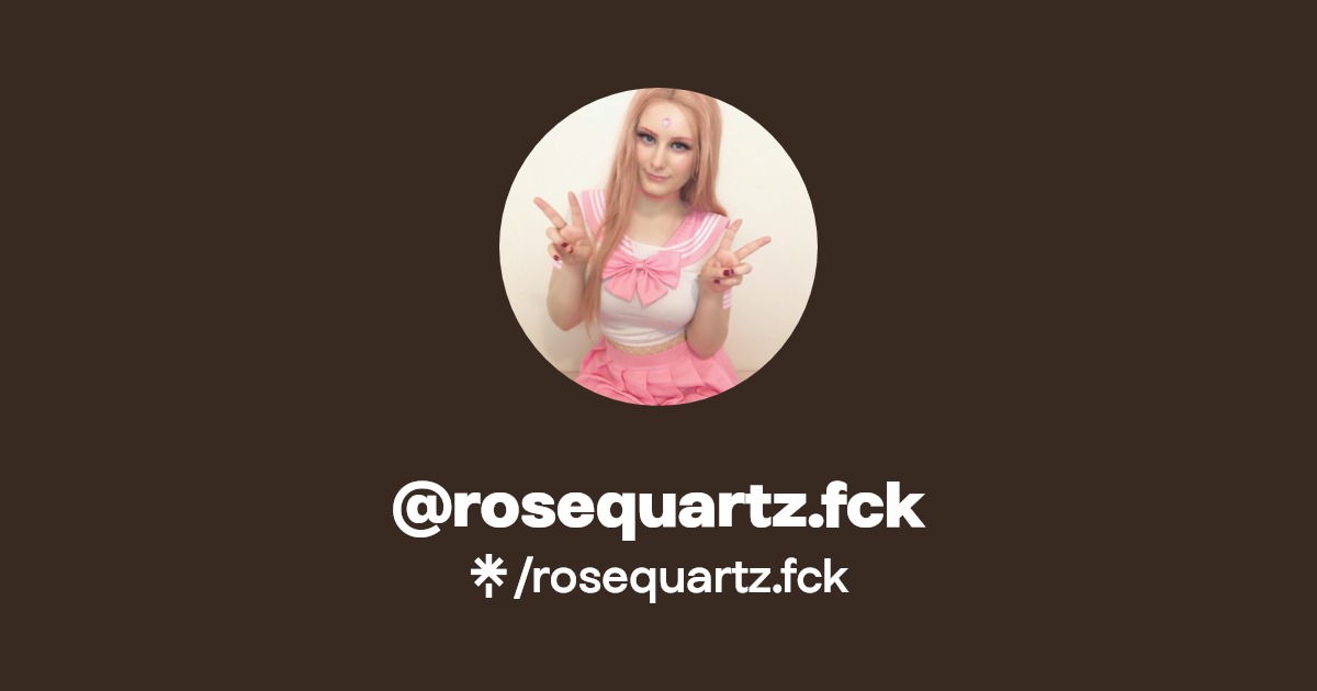 rosequartz.fck - Find @rosequartz.fck Onlyfans - Linktree
