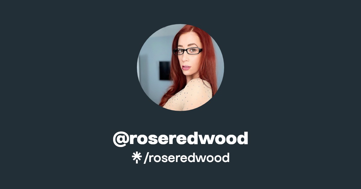 roseredwood - Find @roseredwood Onlyfans - Linktree