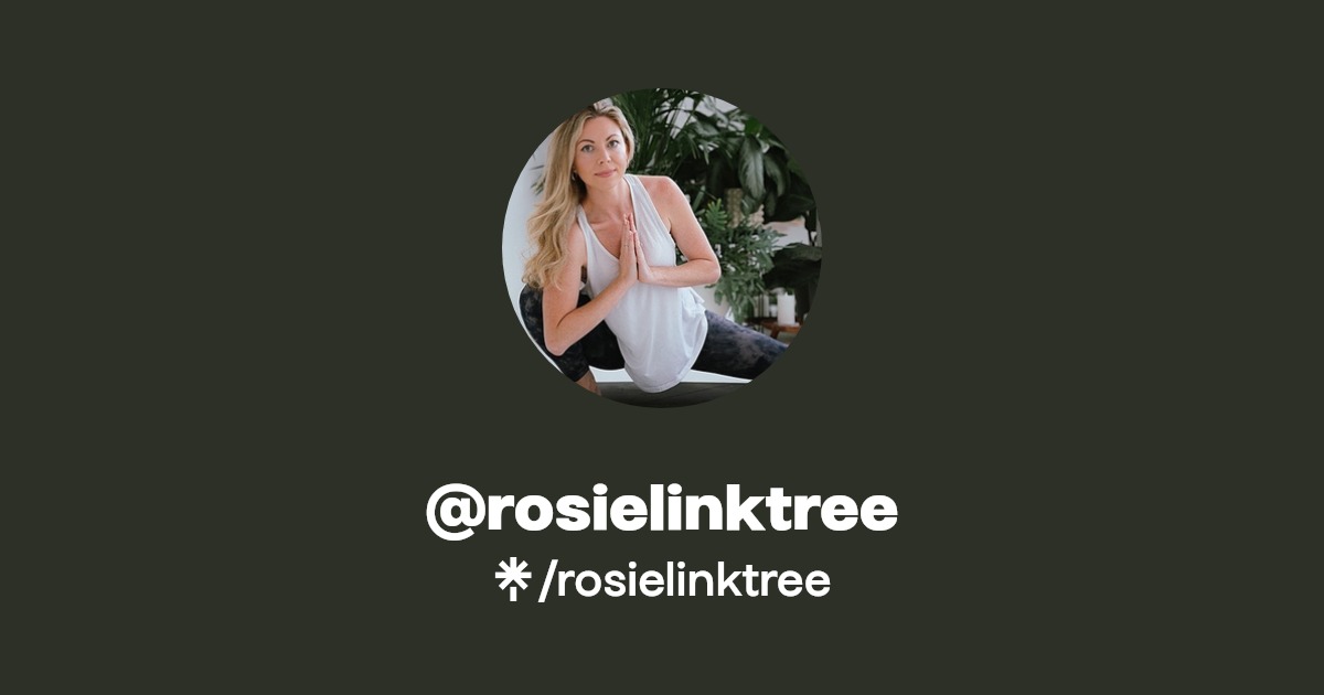 @rosielinktree | Linktree