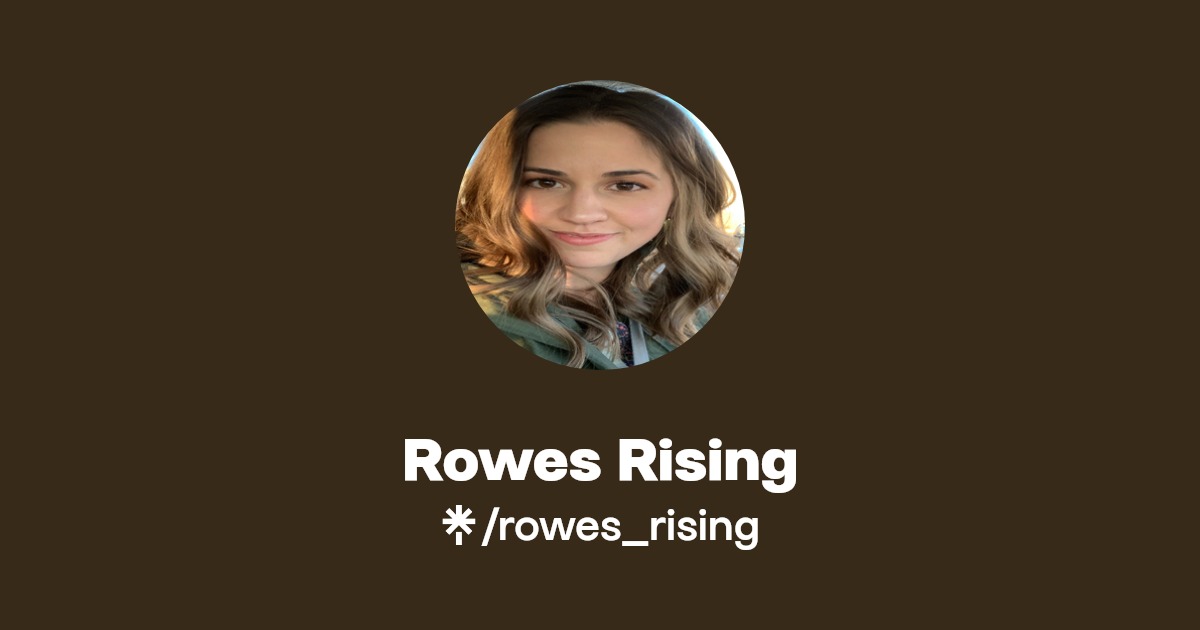 Rowes Rising Linktree