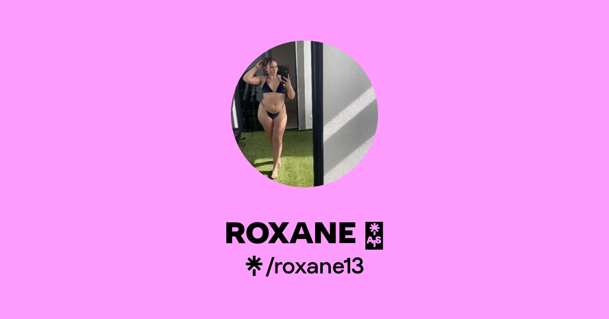 ROXANE 🎀 - Find ROXANE 🎀 Onlyfans - Linktree