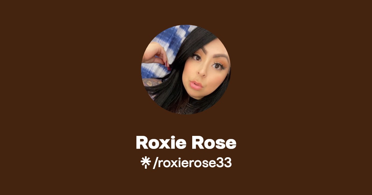 Roxie Rose - Find Roxie Rose Onlyfans - Linktree
