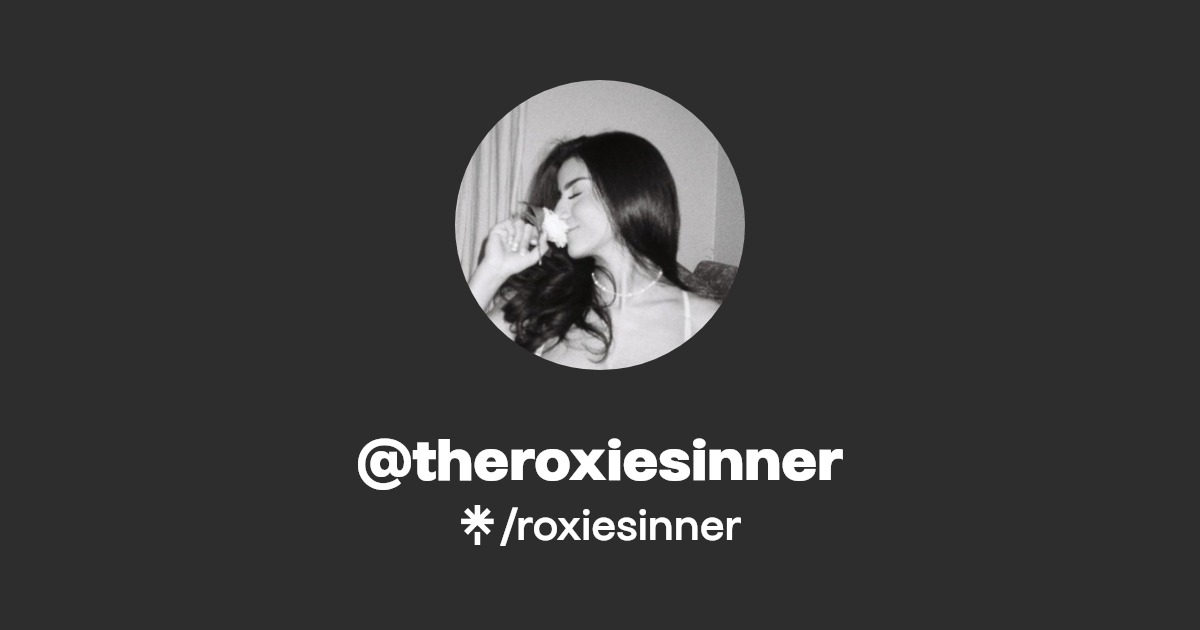 @theroxiesinner - Find @theroxiesinner Onlyfans - Linktree