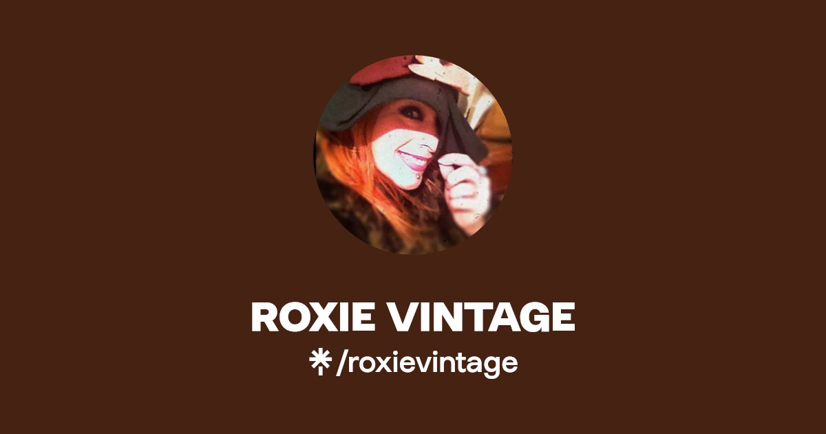 ROXIE VINTAGE Instagram Linktree