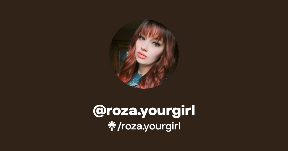 roza.yourgirl - Find @roza.yourgirl Onlyfans - Linktree