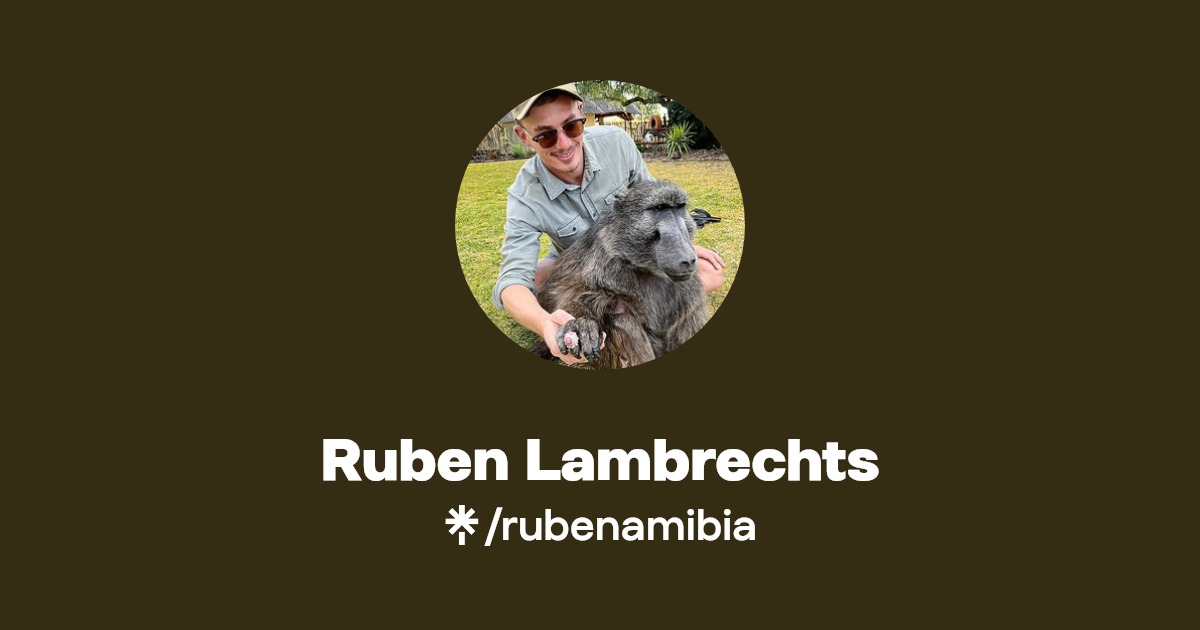 Ruben Lambrechts | Instagram | Linktree