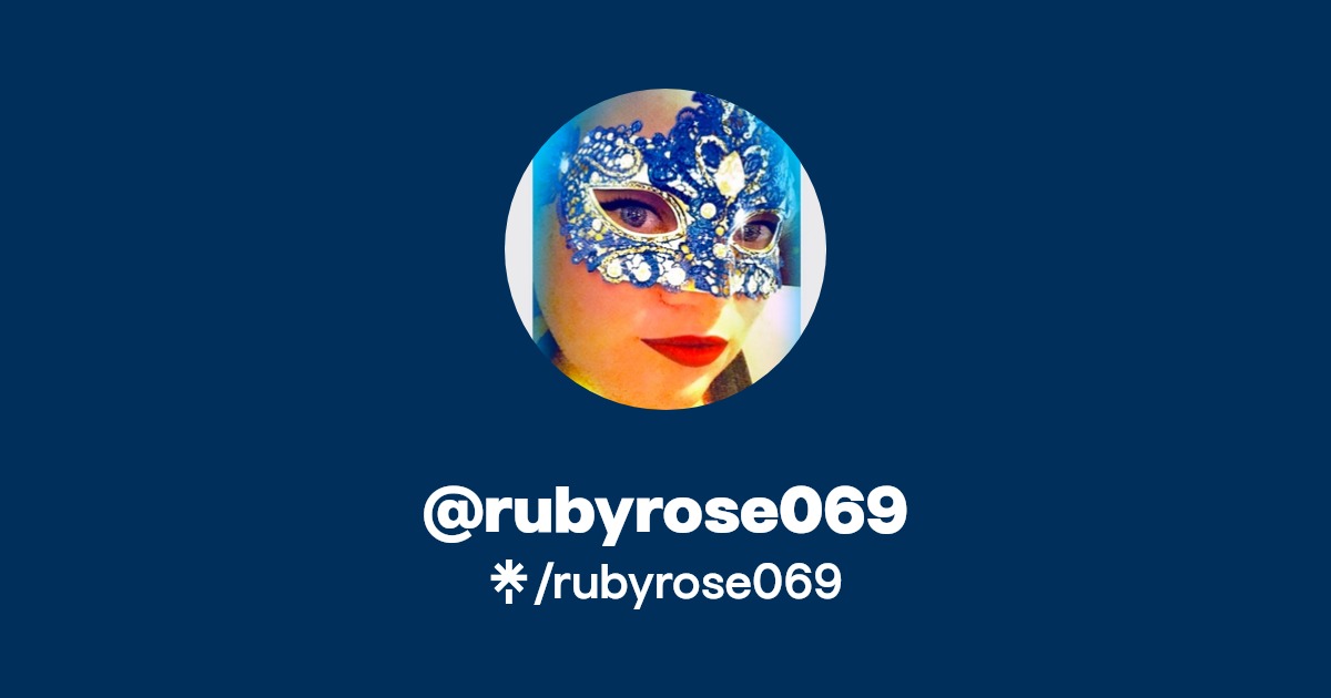 rubyrose069 - Find @rubyrose069 Onlyfans - Linktree