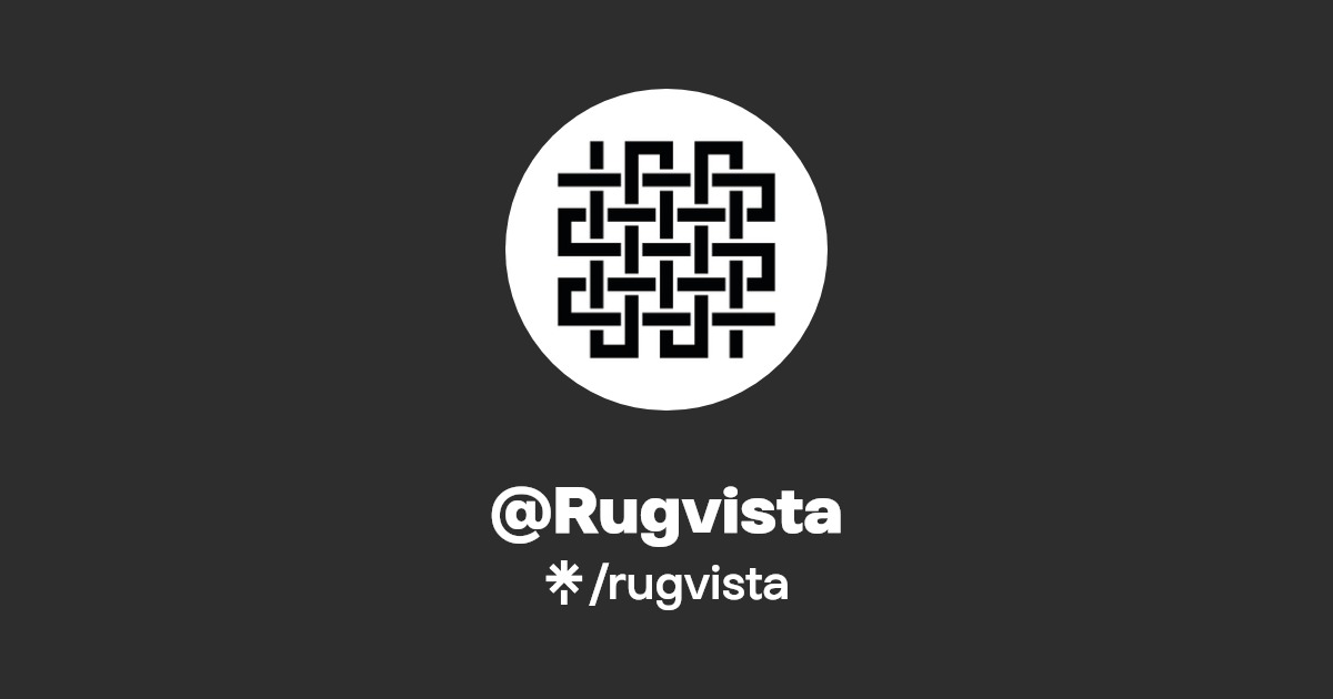 Rugvista Facebook, TikTok Linktree