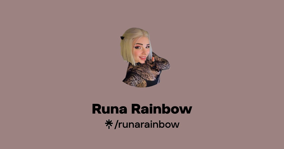 Runa Rainbow: Egirl Adventures | Custom Content & Exclusive Roleplay