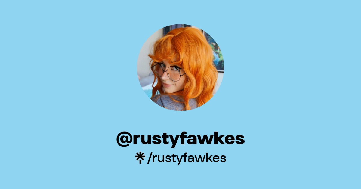 rustyfawkes - Find @rustyfawkes Onlyfans - Linktree