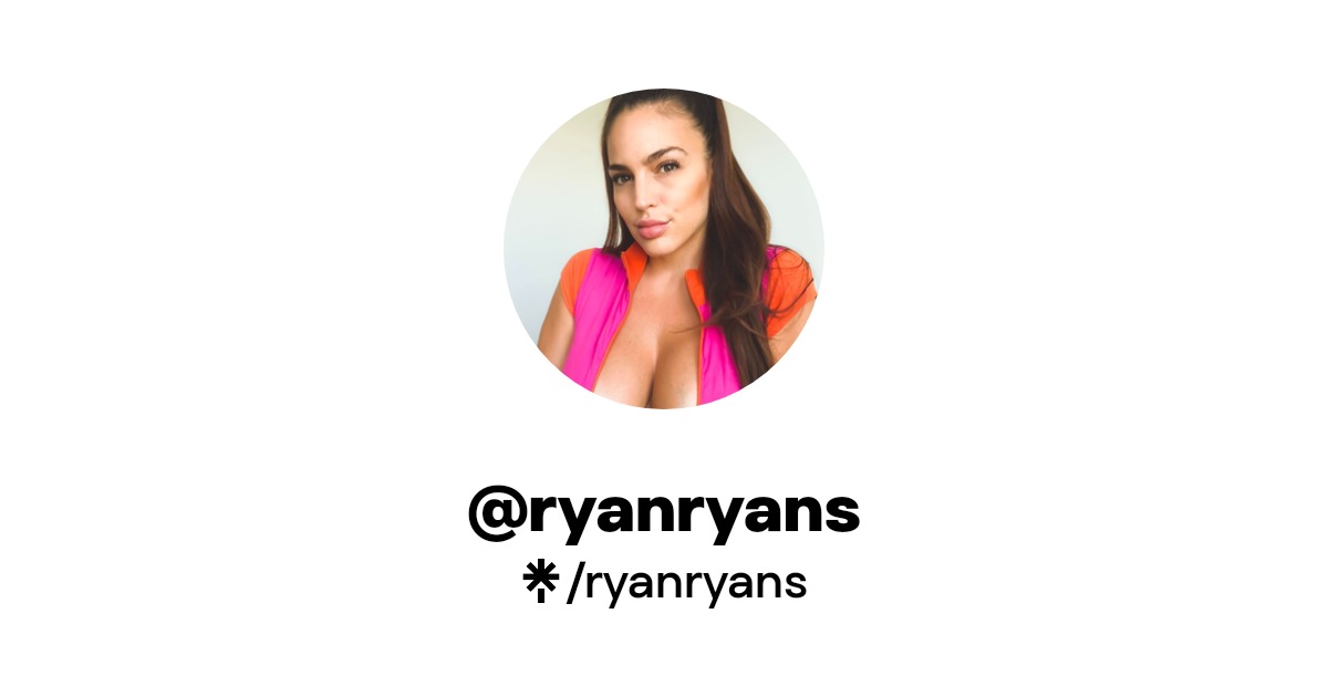 ryanryans - Find @ryanryans Onlyfans - Linktree