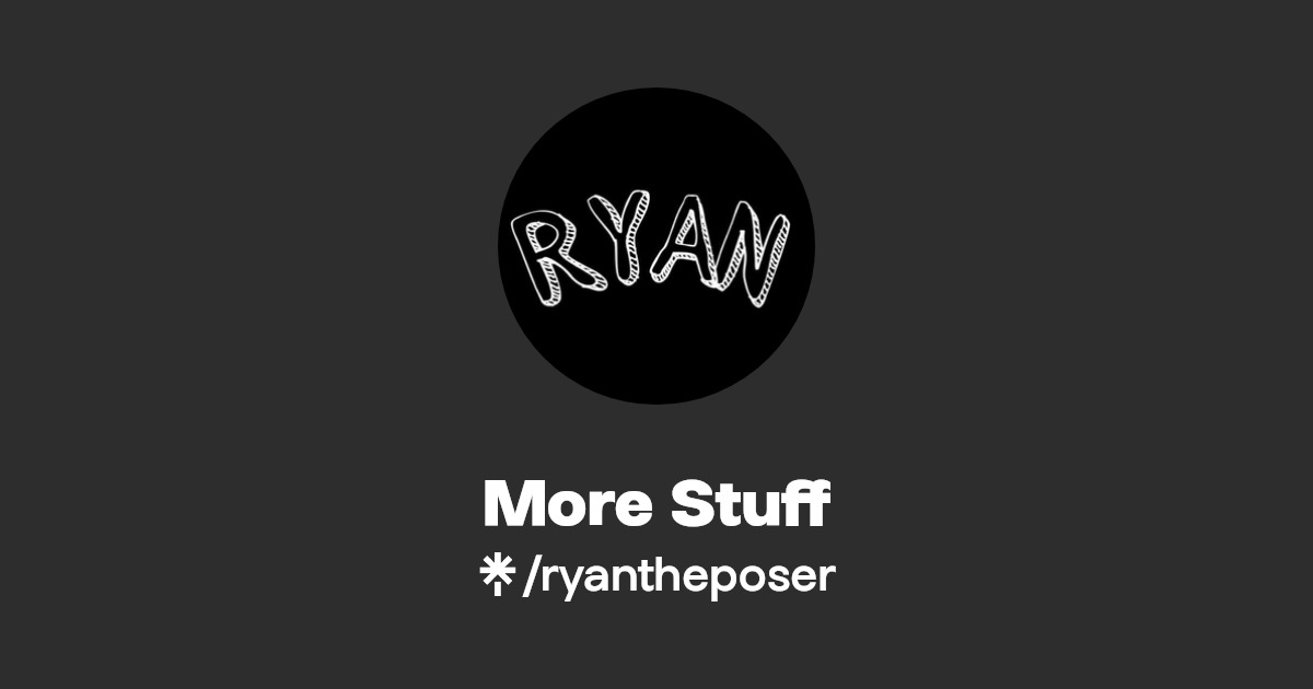 More Stuff Instagram Linktree