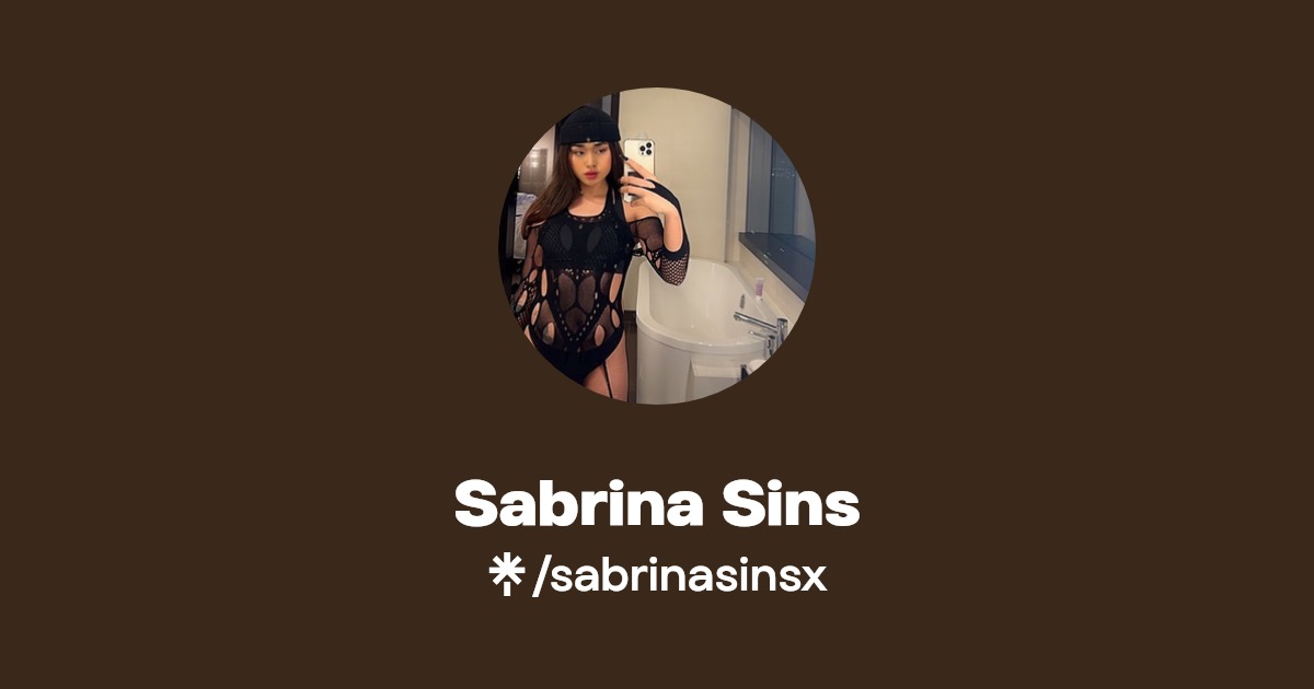 Sabrina Sins | Twitter, Instagram | Linktree